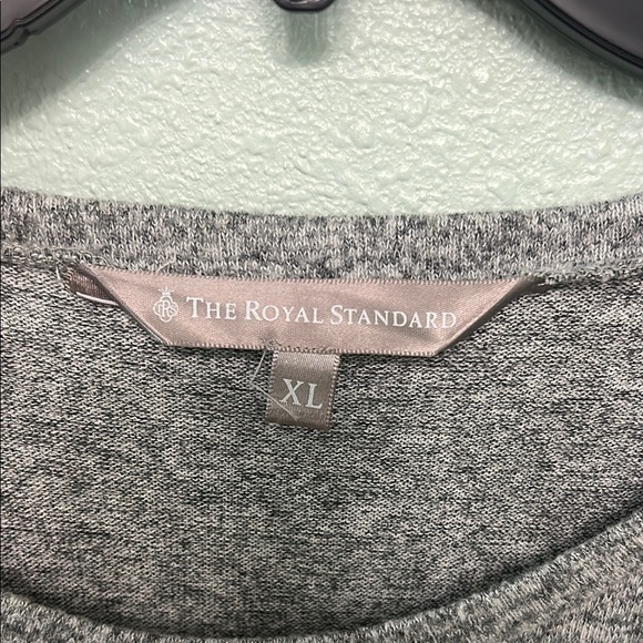 Gray Women's Crew Neck Sweater - Picture 2 of 3